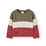 Maglioncino In Caldo Cotone Con Trecce Bambino BOBOLI 337036