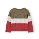 Maglioncino In Caldo Cotone Con Trecce Bambino BOBOLI 337036