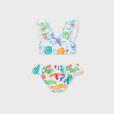 Bikini Stampato Con Volant Bambina MAYORAL 3734