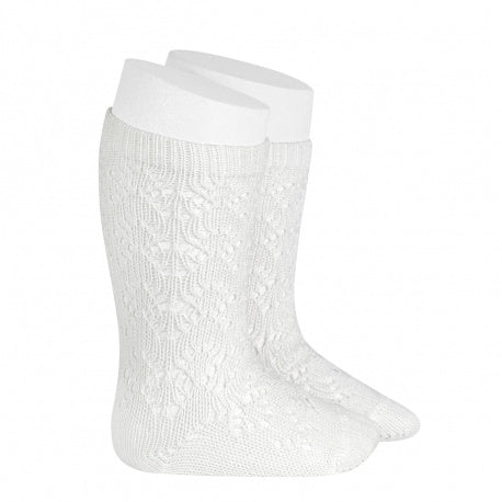 Lange perforierte Baumwollsocken Perle' Junge/Mädchen CONDOR 2507
