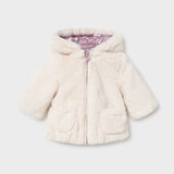 Giubbotto double face con cappuccio Neonata glicine Mayoral 2401G