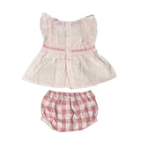 A&amp;J A&amp;J107 Baumwoll-Culotte-Set für Mädchen