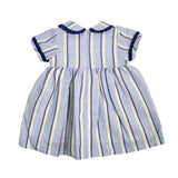 Halbärmliges Kleid aus Baumwolle für Babys, Mädchen, A&amp;J A&amp;J181