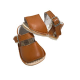 Minorchine-Modell Sandalen aus Leder für Neugeborene INDEX 1449