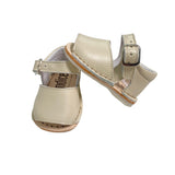 Minorchine-Modell Sandalen aus Leder für Neugeborene INDEX 1449