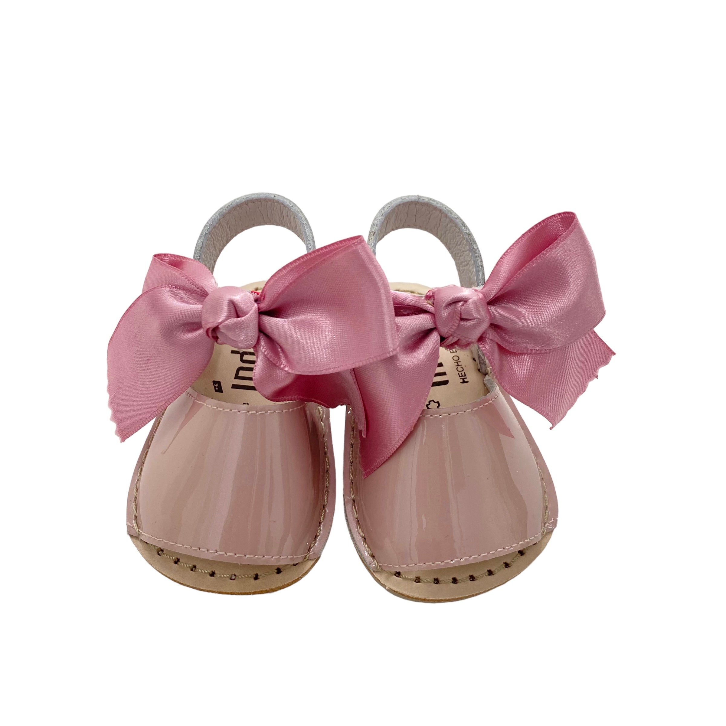 Sandali Primi Passi Minorchine In Vernice Bambina INDICE 300V