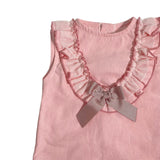 Komplette Bluse mit Baumwoll-Culottes für Neugeborene Valentina Bebes KTM8