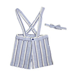 Bermuda In Cotone Con Papillon Neonato A&J A&J163