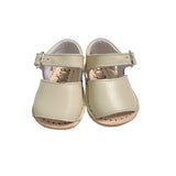 Minorchine-Modell Sandalen aus Leder für Neugeborene INDEX 1449