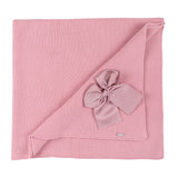 Coperta in Caldo Cotone con Fiocchettone Neonata CONDOR 55725