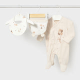 Set Nascita 3 pezzi Neonato/a Panna Mayoral 2748