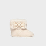 Stivaletto culla ecopelliccia Neonata Panna Mayoral 9163