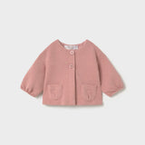 Completo 3 pezzi in Caldo cotone Neonata Rosa Antico Mayoral 2655