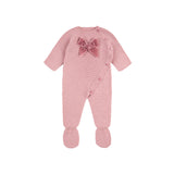 Tutina Intera In Caldo Cotone Con Fiocco Neonata CONDOR 55922