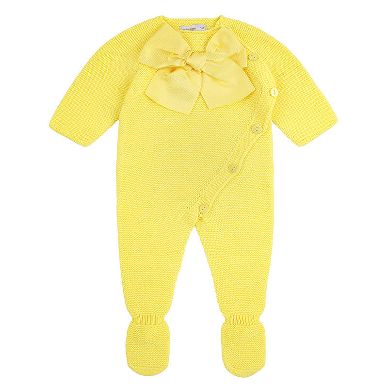 Tutina Intera In Filo Di cotone Neonata CONDOR 55933