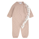 Tutina Intera In Caldo Cotone Con Pizzo Neonata CONDOR 55923