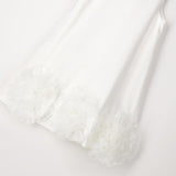 Abito Smanicato Elegante Con Fiori Bambina SARABANDA G452B