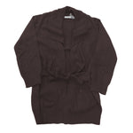 Cardigan In Misto Lana Marrone Bambina Take Two M02534 - TAKE TWO - LuxuryKids