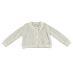 Cardigan in Misto Lana Neonata Bianco Sarabanda R067 - SARABANDA - LuxuryKids