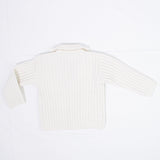 Cardigan In Misto Lana Panna Neonato Manuell&Frank MF4111I - MANUELL&FRANK - LuxuryKids