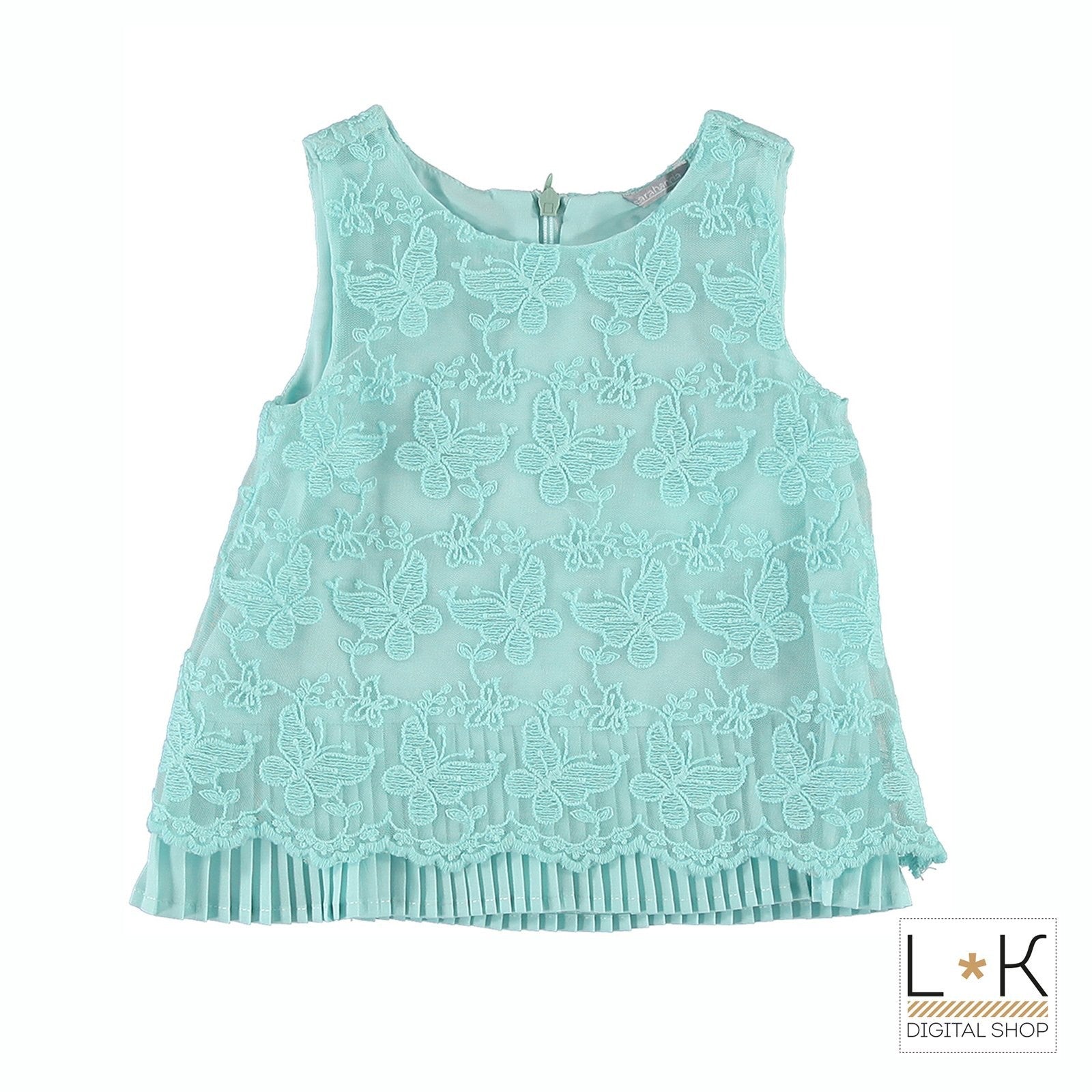 Casacca Neonata Verde Acqua Sarabanda Q561 - SARABANDA - LuxuryKids