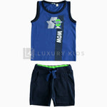 Completino Pratico Smanicato In Cotone Per Bambino Sarabanda J730 - SARABANDA - LuxuryKids