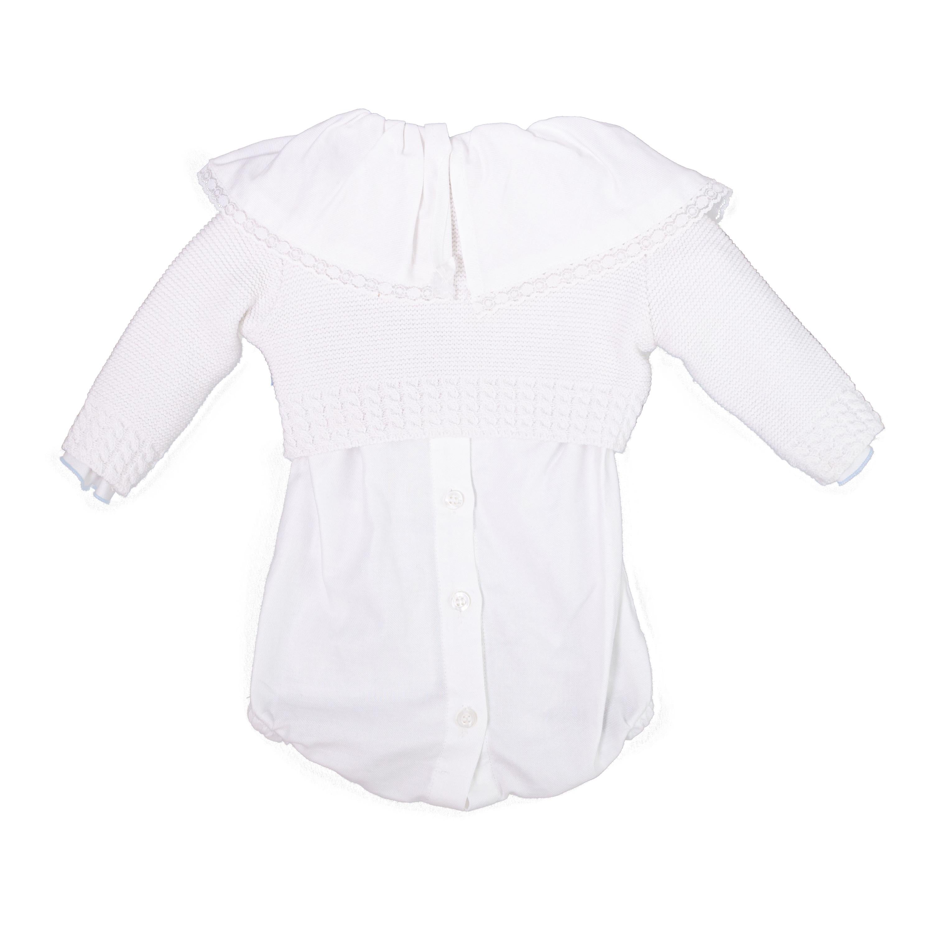 Completo 3 Pezzi Con Culotte Azzurra Neonata ALEXIA AL2060I - ALEXIA - LuxuryKids