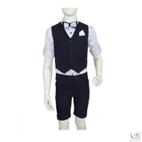 Completo 4 Pezzi Elegante Bambino Blu Bufi M10065Y1 - BUFI - LuxuryKids
