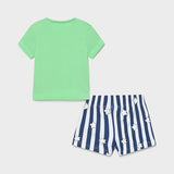 Completo Con Costume e Shirt Verde Neonato MAYORAL 1652V - MAYORAL - LuxuryKids
