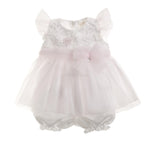 Completo con Culotte Elegante Chic Corredino Nascita Neonata Rosa Ninnaoh E1983 - NINNAOH - LuxuryKids