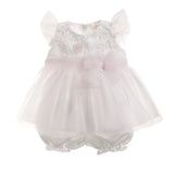 Completo con Culotte Elegante Chic Corredino Nascita Neonata Rosa Ninnaoh E1983 - NINNAOH - LuxuryKids