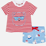 Completo Mare Con Costume E Shirt Neonato Mayoral 1618 - MAYORAL - LuxuryKids