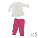 Completo Maxi Maglia con Leggins Neonata Sarabanda M731 - SARABANDA - LuxuryKids