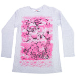Completo Tuta Caldo Cotone Grigio-Fucsia Bambina SARABANDA N735 - SARABANDA - LuxuryKids