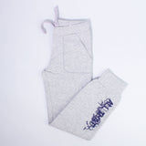 Completo Tuta Caldo Cotone Grigio con Stampe Blu SARABANDA F831 - SARABANDA - LuxuryKids