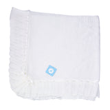 Coperta Corredino In Tessuto Anallergico Rosa e Panna Neonati SARDON AM700 - SARDON - LuxuryKids