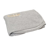 Coperta Corredino Reversibile Grigio con Fantasia Aereoplanino Neonato Dr.Kids 147 - DR.KID - LuxuryKids