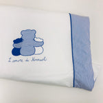 Coperta In Cotone Con Orsetti Neonato E16COP211 NInnaoh - NINNAOH - LuxuryKids