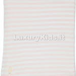 Coperta in Filo a Righe Corredino Nascita Neonata Rosa Chua MTRI - CHUA - LuxuryKids