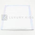 Copertina Imbottita Sfoderabile Bianca E Azzurra Con Aereoplanini Neonato La Sartoria Dei Piccoli LC751 - LA SARTORIA DEI PICCOLI - LuxuryKids