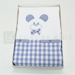 Copertina Imbottita Sfoderabile In Cotone Corredino Neonato Ninnaoh E20COP216I - NINNAOH - LuxuryKids