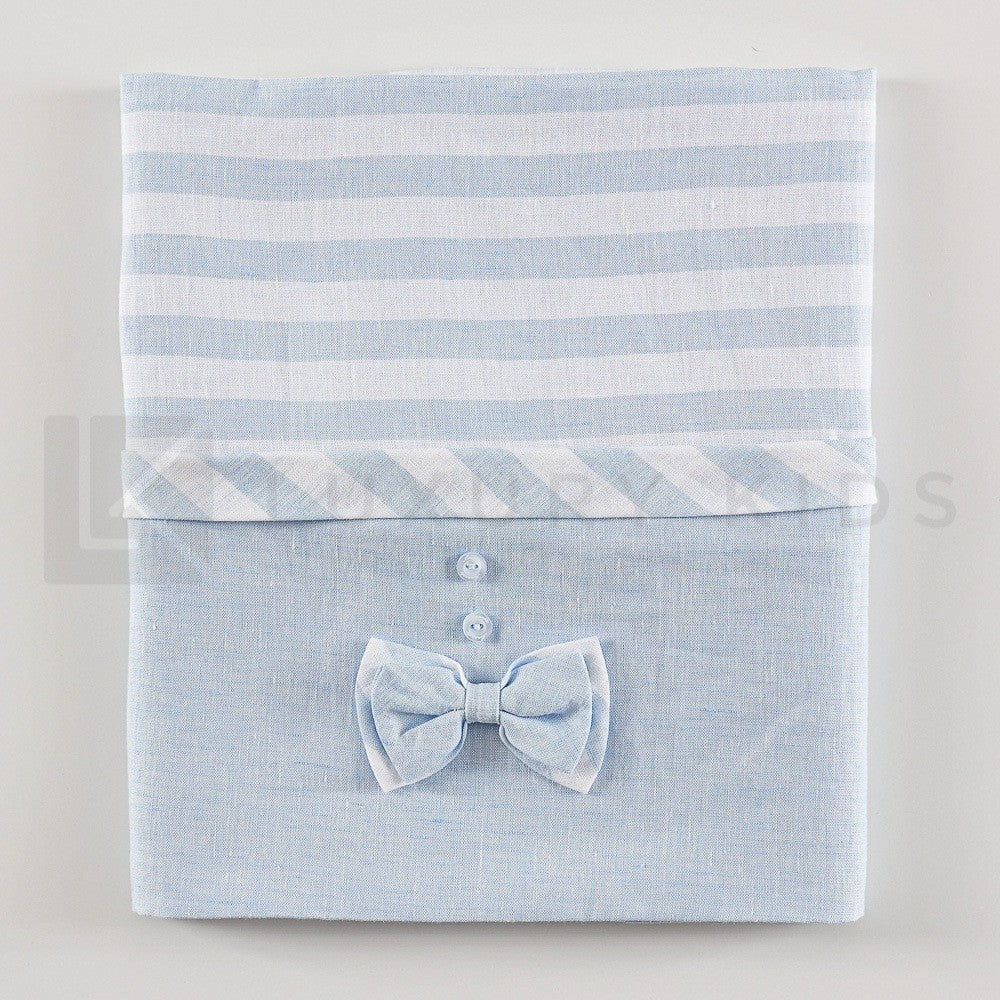 Copertina Imbottita Sfoderabile In Lino Corredino Neonato Ninnaoh E20COP212I - NINNAOH - LuxuryKids