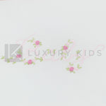 Copertina Imbottita Sfoderabile In Piquet Con Bordatura In Raso Rosa Neonata La Sartoria Dei Piccoli LC760 - LA SARTORIA DEI PICCOLI - LuxuryKids