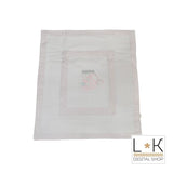 Copertina Imbottita Sfoderabile Rosa Neonata Lolo' 7075 - LOLO' - LuxuryKids