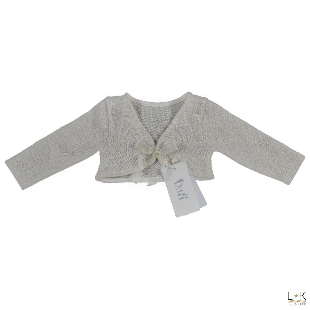 COPRISPALLE IN LANA LUREX NEONATA BUFI 10367S-00 - BUFI - LuxuryKids