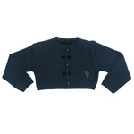 Coprispalle in Misto Lana Blu Bambina Piccola Speranza PS16100 - PICCOLA SPERANZA - LuxuryKids