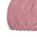 Cuffia in Caldo Cotone Morbida Rosa Per Neonata Paloma de la O ZI8CT21 - PALOMA DE LA O - LuxuryKids
