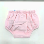 Culotte con pizzo di san gallo e fiocco per neonati  SARDON LA430 - SARDON - LuxuryKids