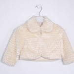 Ecopelliccia Panna Neonata Fun&Fun CHBJK6109 - FUN&FUN - LuxuryKids