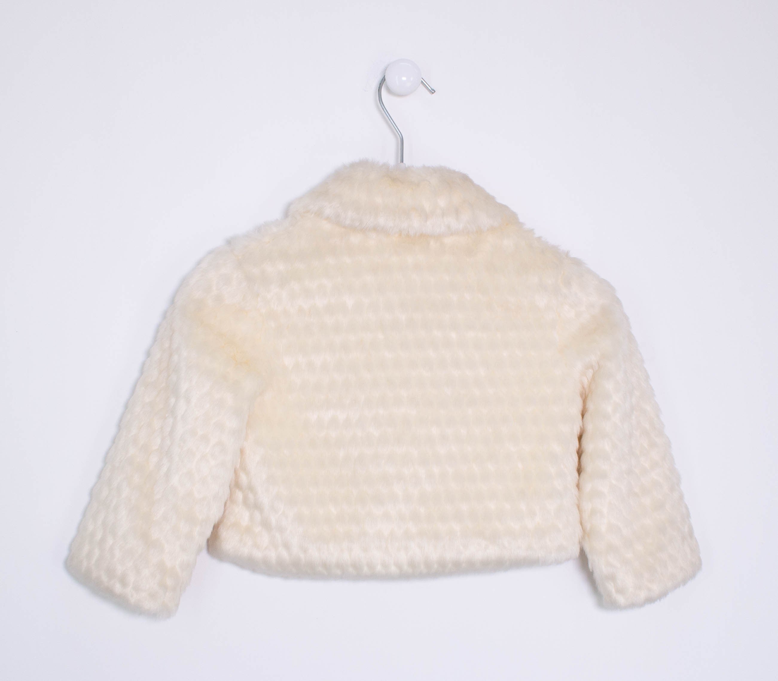 Ecopelliccia Panna Neonata Fun&Fun CHBJK6109 - FUN&FUN - LuxuryKids